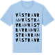 Blue Soul t-shirt med Västra Vram ordlek t-shirt