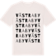 Vintage White t-shirt med Västraby ordlek t-shirt