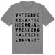 Mid Heather Gray t-shirt med Vattenberga ordlek t-shirt