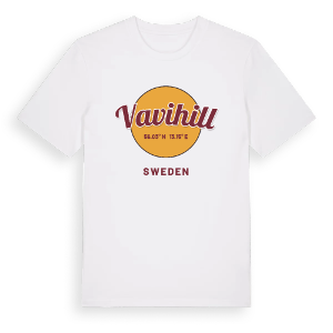 Vavihill cirkel t-shirt – ekologisk bomull t-shirt från Pinshirt