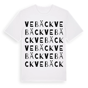 Vebäck ordlek t-shirt – ekologisk bomull t-shirt från Pinshirt
