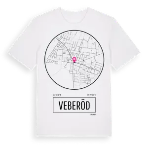 Veberöd t-shirt – ekologisk bomull t-shirt från Pinshirt