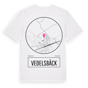 Vedelsbäck t-shirt – ekologisk bomull t-shirt från Pinshirt