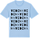 Blue Soul t-shirt med Vedema ordlek t-shirt