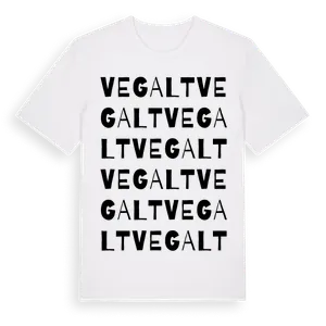 Vegalt ordlek t-shirt – ekologisk bomull t-shirt från Pinshirt