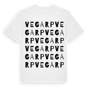 Vegarp ordlek t-shirt – ekologisk bomull t-shirt från Pinshirt