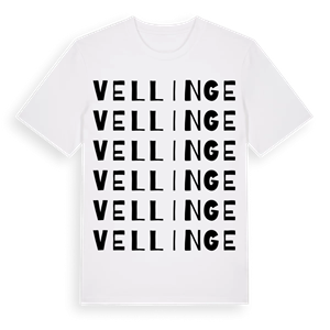 Vellinge ordlek t-shirt – ekologisk bomull t-shirt från Pinshirt
