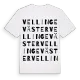 Vellinge Väster ordlek t-shirt