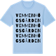 Blue Soul t-shirt med Vemmenhögsgården ordlek t-shirt