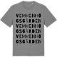 Mid Heather Gray t-shirt med Vemmenhögsgården ordlek t-shirt