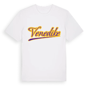 Venedike baseball t-shirt – ekologisk bomull t-shirt från Pinshirt
