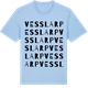 Blue Soul t-shirt med Vesslarp ordlek t-shirt