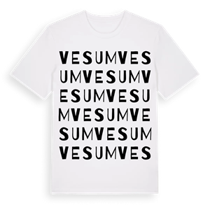 Vesum ordlek t-shirt – ekologisk bomull t-shirt från Pinshirt