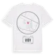 White t-shirt med Viby t-shirt