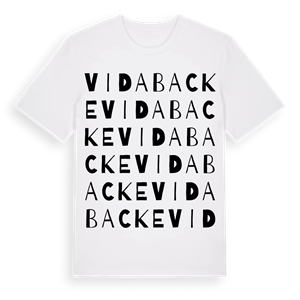 Vida backe ordlek t-shirt – ekologisk bomull t-shirt från Pinshirt