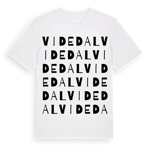Videdal ordlek t-shirt – ekologisk bomull t-shirt från Pinshirt