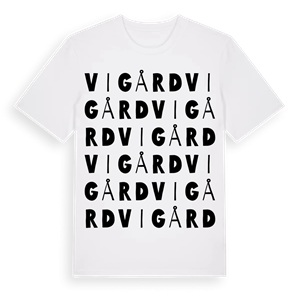 Vigård ordlek t-shirt – ekologisk bomull t-shirt från Pinshirt