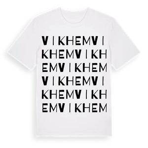 Vikhem ordlek t-shirt – ekologisk bomull t-shirt från Pinshirt