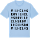 Blue Soul t-shirt med Vilhelmsro ordlek t-shirt