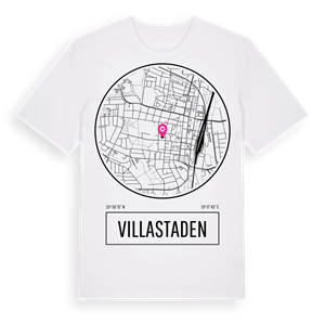 Villastaden t-shirt – ekologisk bomull t-shirt från Pinshirt