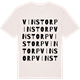 Vintage White t-shirt med Vinstorp ordlek t-shirt