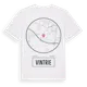 White t-shirt med Vintrie t-shirt