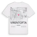 Virentofta karta t-shirt