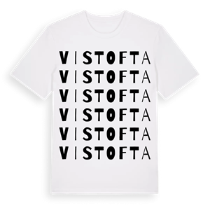 Vistofta ordlek t-shirt – ekologisk bomull t-shirt från Pinshirt