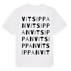 Vitsippan ordlek t-shirt – ekologisk bomull t-shirt från Pinshirt