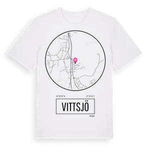 Vittsjö t-shirt – ekologisk bomull t-shirt från Pinshirt