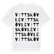 Vittskövle ordlek t-shirt