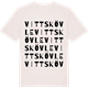 Vintage White t-shirt med Vittskövle ordlek t-shirt