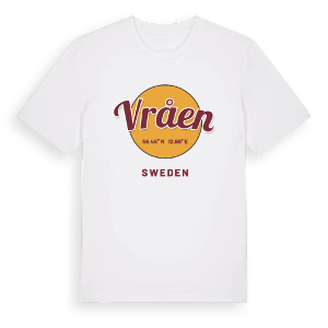 Vråen cirkel t-shirt – ekologisk bomull t-shirt från Pinshirt