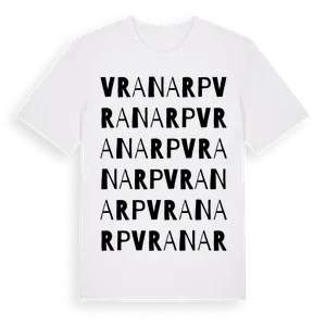 Vranarp ordlek t-shirt – ekologisk bomull t-shirt från Pinshirt