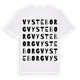 Vysteborg ordlek t-shirt