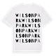 Wilson park ordlek t-shirt