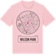 Pink Cotton t-shirt med Wilson park t-shirt