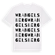 Wrangelsberg ordlek t-shirt