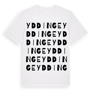 Yddinge ordlek t-shirt – ekologisk bomull t-shirt från Pinshirt