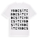 Yndesäte ordlek t-shirt