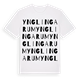 Ynglingarum ordlek t-shirt