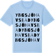 Blue Soul t-shirt med Yngsjö havsbad ordlek t-shirt