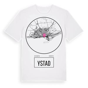 Ystad t-shirt – ekologisk bomull t-shirt från Pinshirt