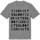 Mid Heather Gray t-shirt med Yxenhults skog ordlek t-shirt