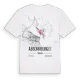 Abborrberget karta t-shirt