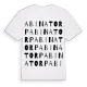 Abinatorp ordlek t-shirt