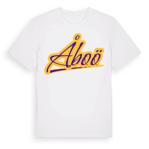 Åboö baseball t-shirt – ekologisk bomull t-shirt från Pinshirt