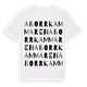 Aborrkammaren ordlek t-shirt