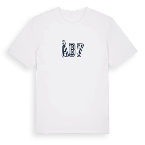 Åby college t-shirt – ekologisk bomull t-shirt från Pinshirt