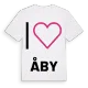 Jag älskar Åby t-shirt stort tryck